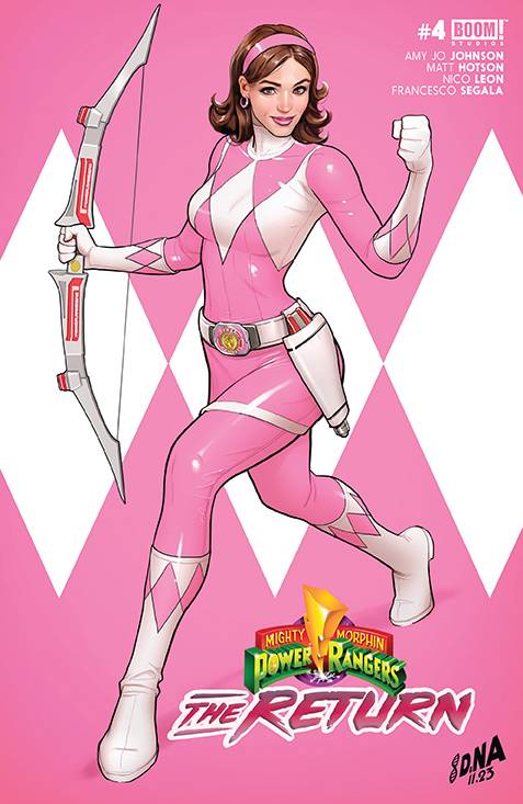 Mighty Morphin Power Rangers: The Return 4 Comic David Nakayama Variant Boom! Studios 2024