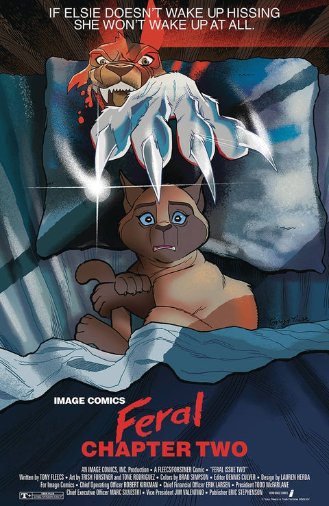 Feral 2 Comic Trish Forstner Variant Image Comics 2024