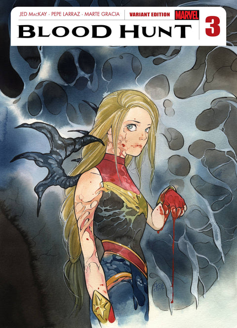Blood Hunt 3 Comic Peach Momoko Variant Marvel Comics 2024