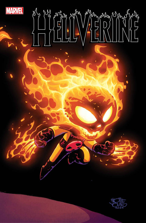 Hellverine 1 Comic Skottie Young Variant Marvel Comics 2024