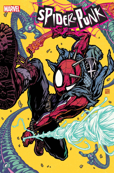 Spider-Punk: Arms Race 4 Comic Takashi Okazaki Regular Marvel Comics 2024