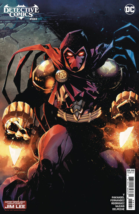 Detective Comics, Vol. 3 1084 Comic Jim Lee Variant DC Comics 2024