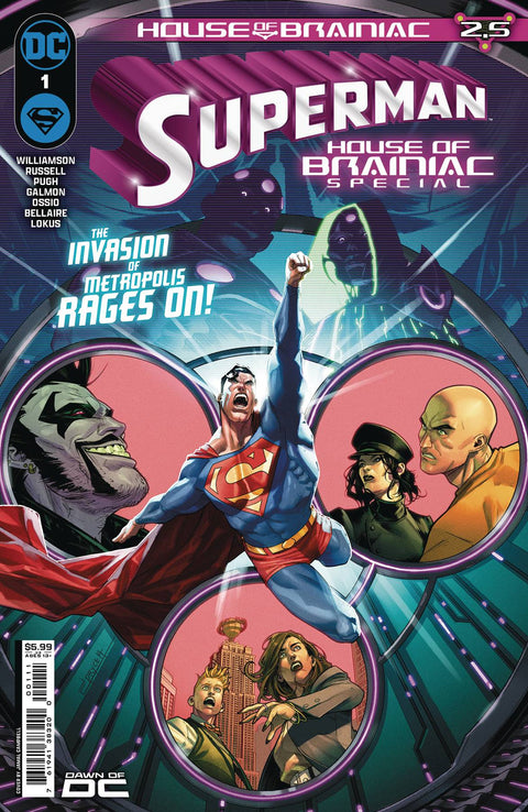 Superman: House of Brainiac Special 1 Comic Jamal Campbell Regular DC Comics 2024