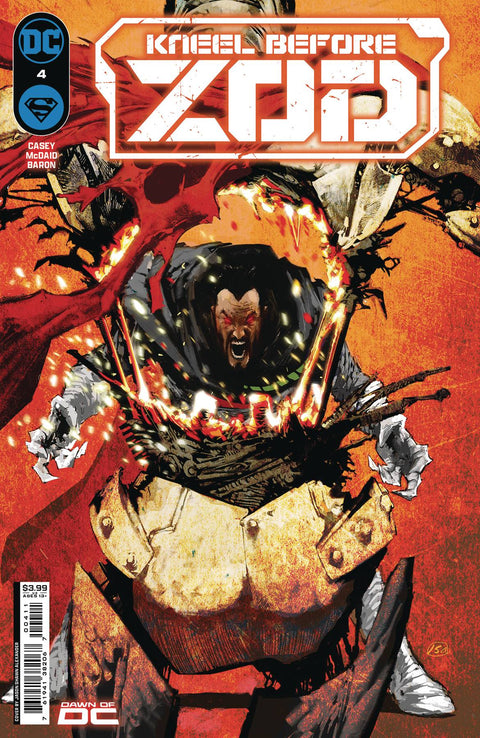 Kneel Before Zod 4 Comic Jason Shawn Alexander Regular DC Comics 2024