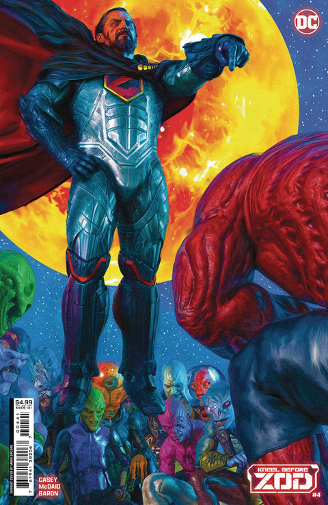 Kneel Before Zod 4 Comic Mark Spears Variant DC Comics 2024