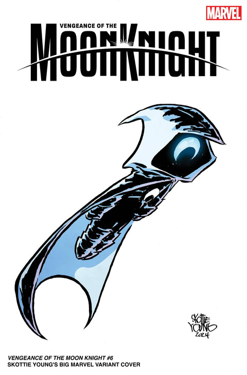 Vengeance of the Moon Knight, Vol. 2 6 Comic Skottie Young Big Marvel Variant Marvel Comics 2024