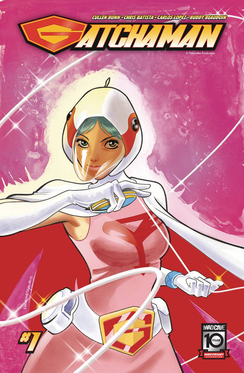 Gatchaman 1 Comic 1:10 Francine Delgado Incentive Mad Cave 2024