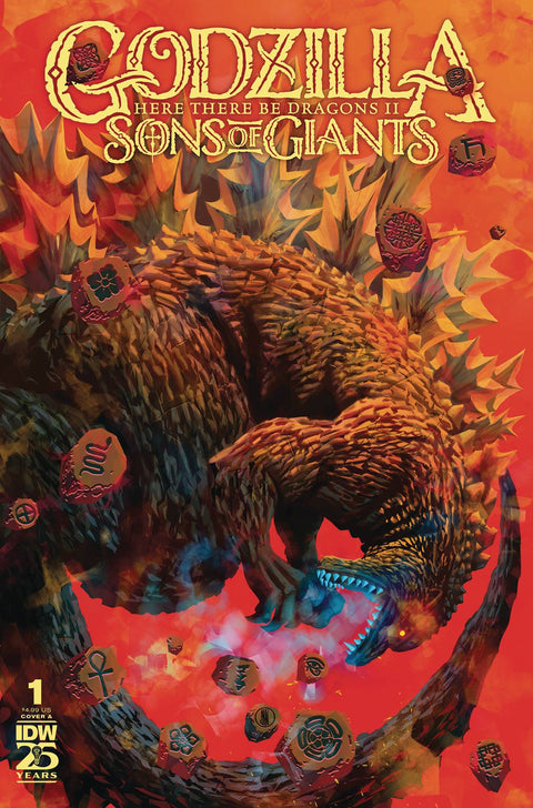 Godzilla: Here There Be Dragons II - Sons Of Giants 1 Comic Inaki Miranda Regular IDW Publishing 2024