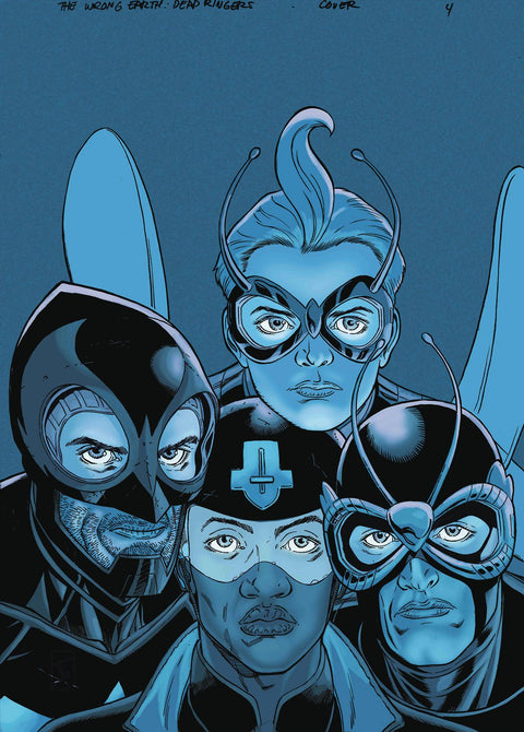 The Wrong Earth: Dead Ringers 4 Comic Jamal Igle Variant Ahoy Comics 2024