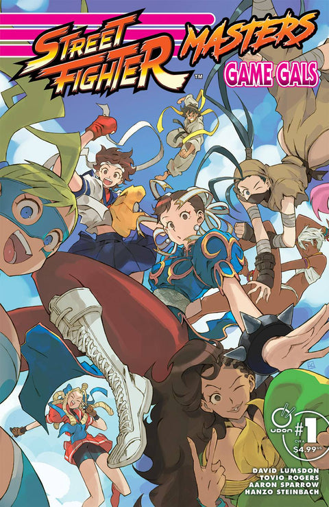 Street Fighter Masters: Game Gals 1 Comic Andrea Confrancesco Regular Udon Comics 2024