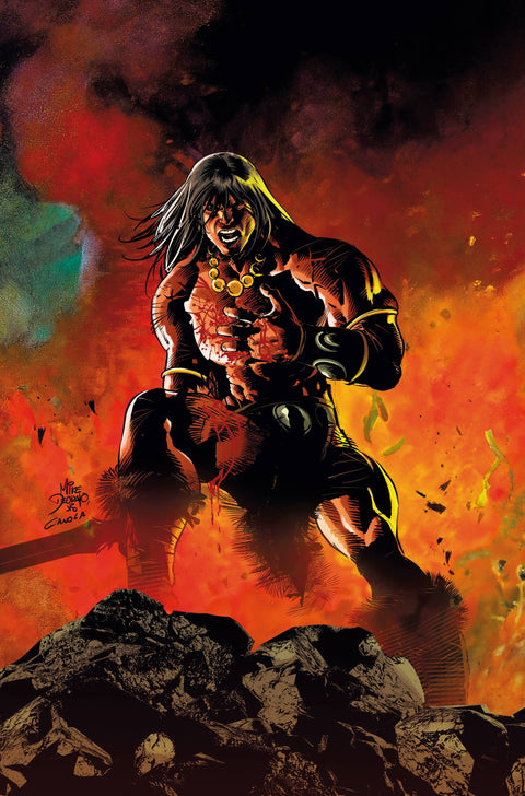 Conan the Barbarian (Titan Comics) #9 (Cvr G) (2024) Mike Deodato Virgin FOC - Knowhere