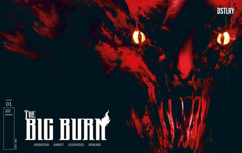 The Big Burn 1 Comic 1:10 Jock Incentive Variant DSTLRY 2024