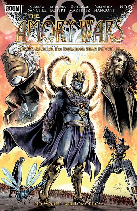 The Amory Wars: No World for Tomorrow 2 Comic Gianluca Gugliotta Regular Boom! Studios 2024