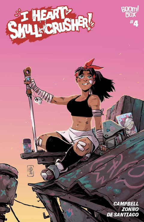 I Heart Skull-Crusher! 4 Comic Michael Dialynas Variant Boom! Studios 2024