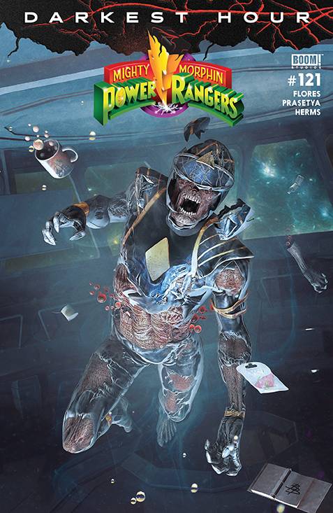 Mighty Morphin Power Rangers, Vol. 2 (Boom! Studios) 121 Comic Björn Barends Zombie Variant Boom! Studios 2024