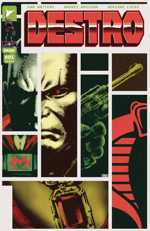 Destro 1 Comic 1:50 Jorge Fornés Incentive Variant Image Comics 2024