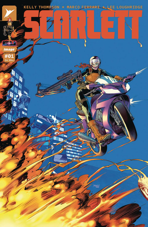 Scarlett (Image Comics) 1 Comic 1:10 Gleb Melnikov Incentive Variant Image Comics 2024