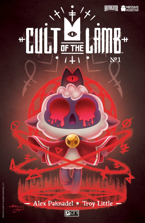 Cult of the Lamb 1 Comic 1:10 Abigail Starling Incentive Variant Oni Press 2024