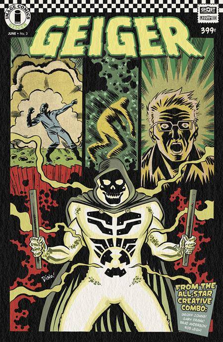 Geiger, Vol. 2 3 Comic Dean Haspiel Variant Image Comics 2024