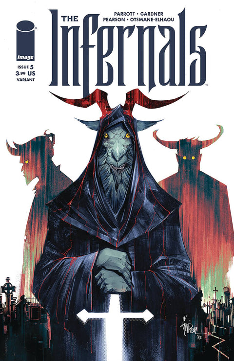 The Infernals 5 Comic Jonathan Glapion Variant Image Comics 2024