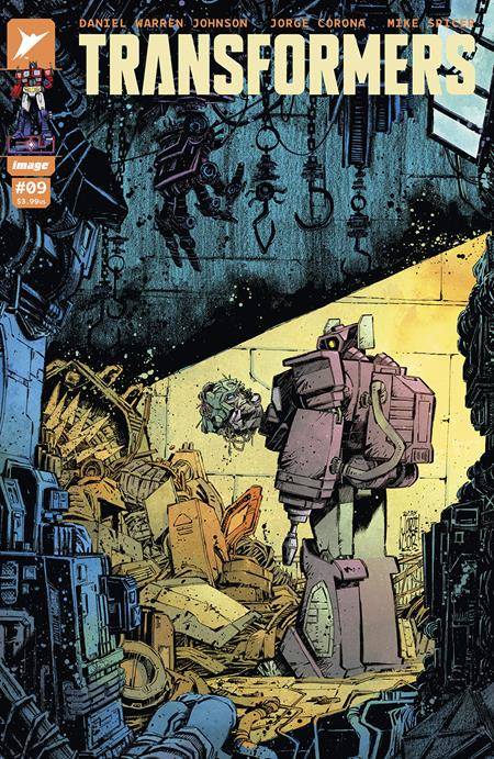 Transformers (Image) 9 Comic Jorge Corona & Mike Spicer Variant Image Comics 2024