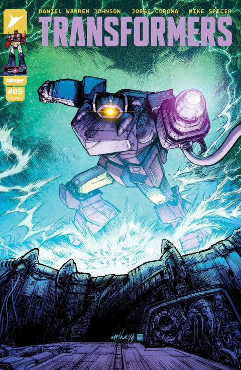 Transformers (Image) 9 Comic 1:25 Jonathan Wayshak Incentive Variant Image Comics 2024