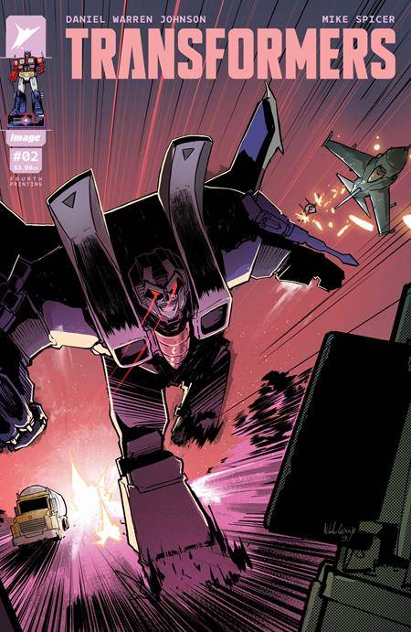 Transformers (Image) 2 Comic 4th Printing Image Comics 2024