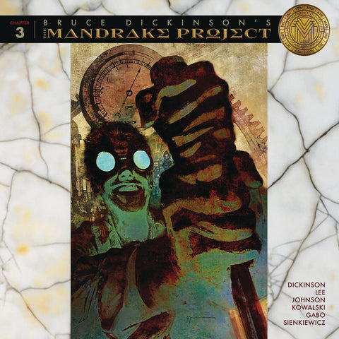 Bruce Dickenson's Mandrake Project 3 Magazine Z2 Comics 2024