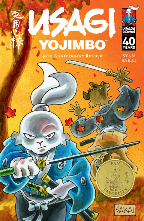 Usagi Yojimbo 40Th Anniv Reader Gn