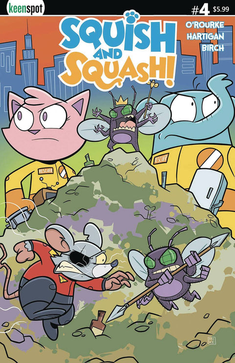 SQUISH & SQUASH #4 CVR A MIKE HARTIGAN KEENSPOT ENTERTAINMENT