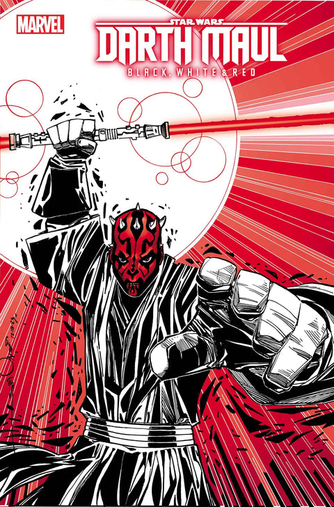 Star Wars: Darth Maul - Black, White & Red 4 Comic Walt Simonson Variant Marvel Comics 2024