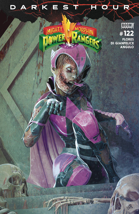 Mighty Morphin Power Rangers, Vol. 2 (Boom! Studios) 122 Comic Björn Barends Zombie Variant Boom! Studios 2024