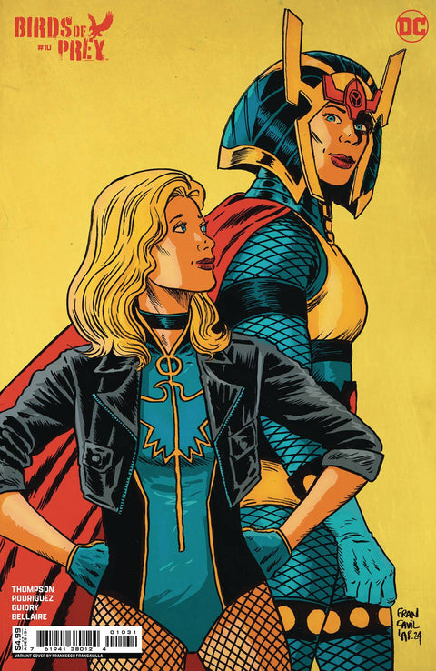 Birds of Prey, Vol. 5 10 Comic Francesco Francavilla Variant DC Comics 2024