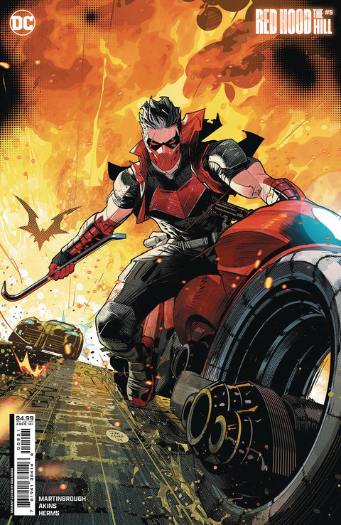 Red Hood: The Hill 5 Comic Dan Mora Variant DC Comics 2024
