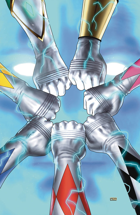 MMPR: Darkest Hour 1 Comic 1:10 Taurin Clarke Virgin Variant Boom! Studios 2024