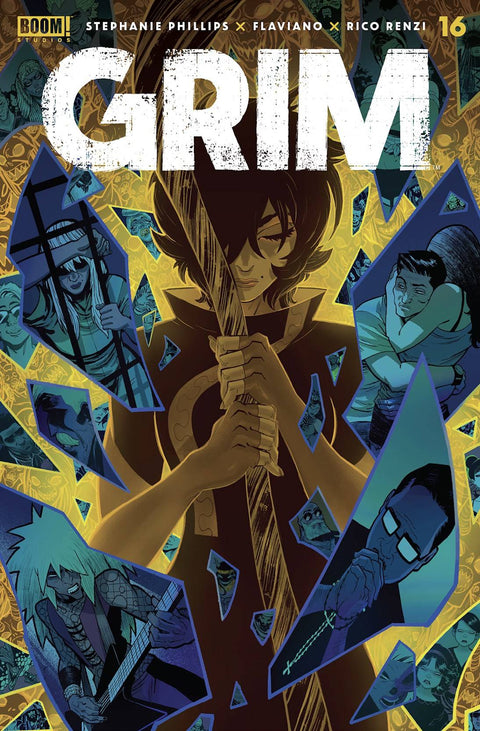 Grim 16 Comic 2nd Printing Boom! Studios 2024