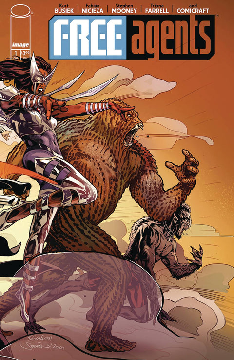 Free Agents 1 Comic Stephen Mooney Regular Image Comics 2024