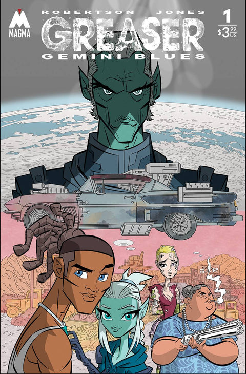 Greaser Gemini Blues 1 Comic Magma Comix 2024
