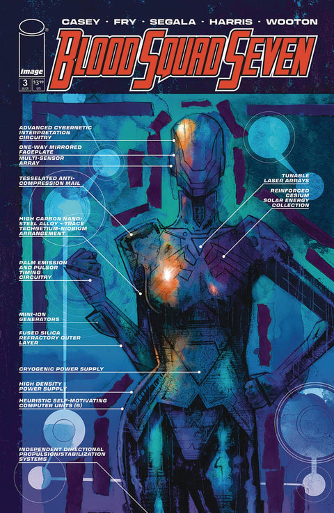 Blood Squad Seven 3 Comic Ryan Quackenbush Variant Image Comics 2024