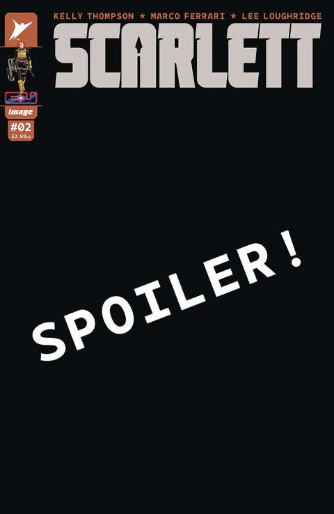 Scarlett (Image Comics) 2 Comic 1:25 Paolo Rivera Incentive Variant Image Comics 2024