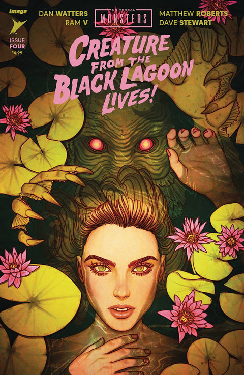 Universal Monsters: Creature from the Black Lagoon Lives! 4 Comic Jenny Frison Variant Image Comics 2024