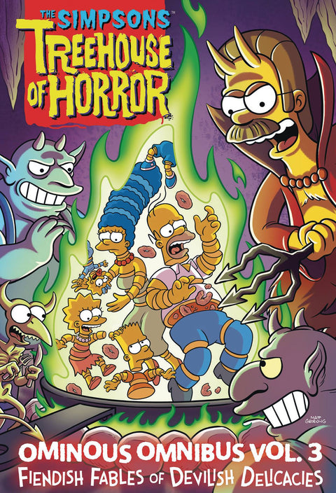 Simpsons Treehouse Of Horror Ominous Omnibus HC #3 (2024) Fiendish Fables HC Fiendish Fables Buy & Sell Comics Online Comic Shop Toronto Canada