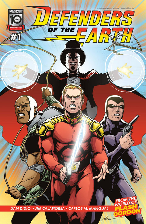 Defenders of the Earth 1 Comic Jim Calafiore Mad Cave Studios 2024