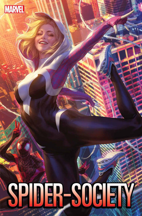 Spider-Society 1 Comic Artgerm Spider-Gwen Variant Marvel Comics 2024