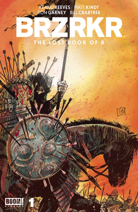 BRZRKR: The Lost Book of B 1 Comic Ron Garney Boom! Studios 2024
