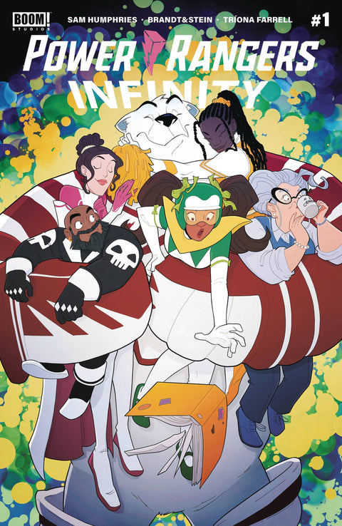 Power Rangers Infinity 1 Comic Ted Brandt Variant Boom! Studios 2024