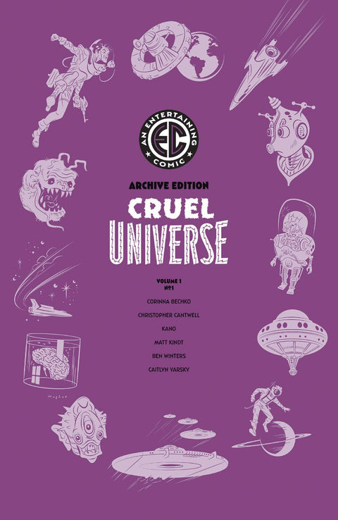 EC Cruel Universe 1 Comic 1:50 Archive Hughes Oni Press 2024