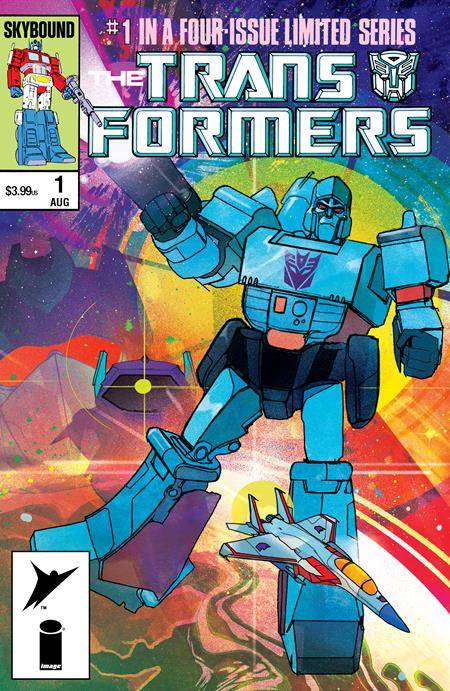 Transformers 40th Anniversary Edition 1 Comic Christian Ward Facsimile Variant Image Comics 2024