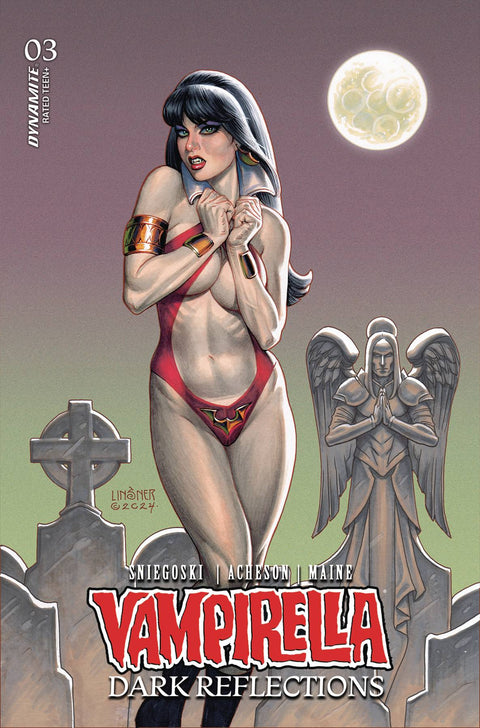 Vampirella: Dark Reflections 3 Comic Joseph Michael Linsner Variant Dynamite Entertainment 2024