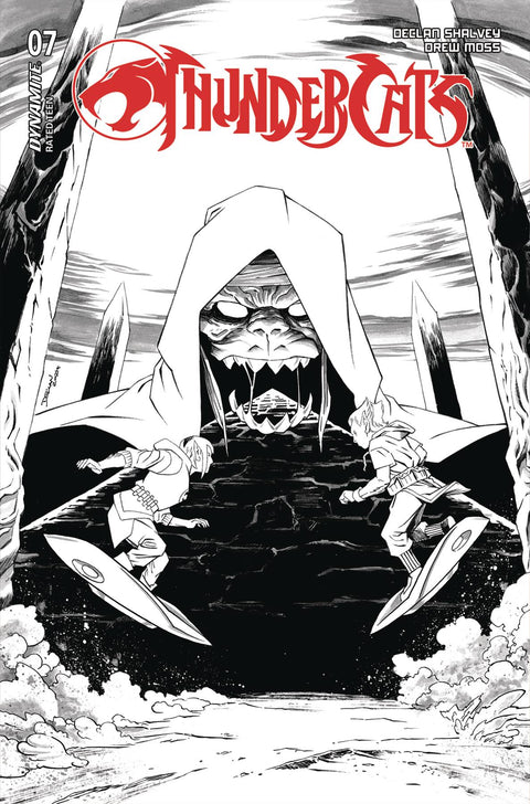 Thundercats (Dynamite Entertainment) 7 Comic 1:10 Declan Shalvey Line Art Variant Dynamite Entertainment 2024